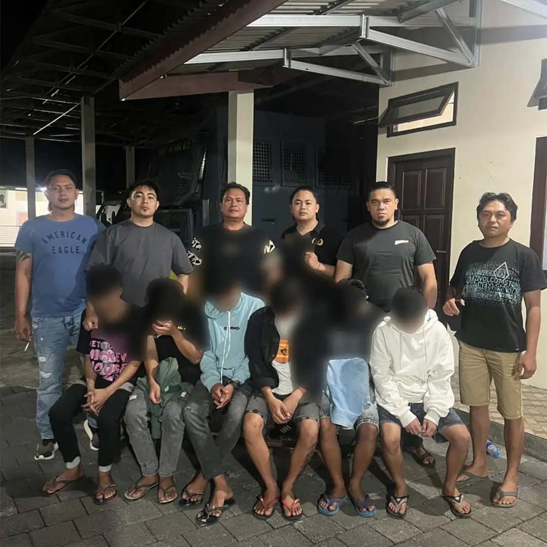 Tujuh Pemuda Diamankan Resmob Minahasa Terkait Pengroyokan di Desa Tolok Satu